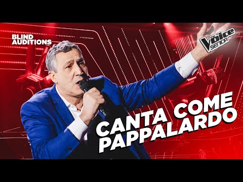 Nicola entra nel team Clementino con “Ricominciamo” di Pappalardo | The Voice Senior Blind Auditions