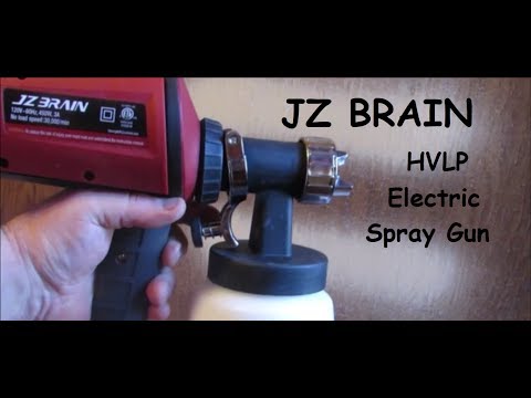 JZBRAIN Paint Sprayer Review & Demo