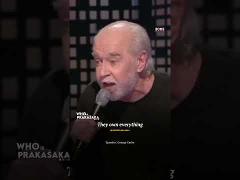 George Carlin “The Reason Why Education in the U.S.A. Doesn’t Work”