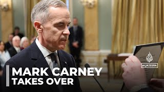 Mark Carney sworn in as Canada’s new prime minister, replacing Trudeau