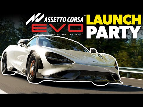 Assetto Corsa EVO LAUNCH PARTY!