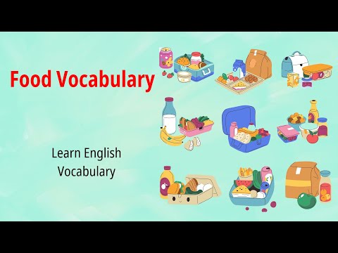 Simple Food - Vocabulary Learn English Vocabulary