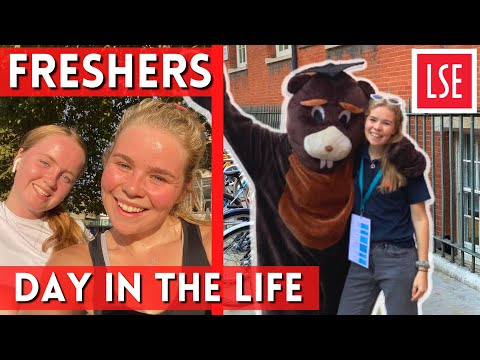 FRESHERS WEEK DAY IN THE LIFE AT LSE // LONDON UNIVERSITY STUDENT VLOG 2022