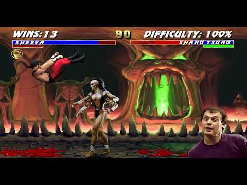 Ultimate Mortal Kombat 3 Sheeva Hardest Play UMK3 Hard Mugen