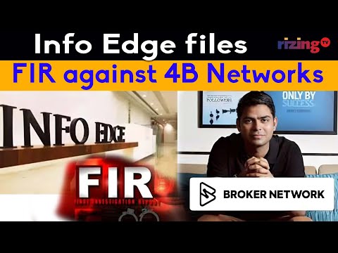 Info Edge Files FIR Against 4B Networks And Rahul Yadav | RizingTV