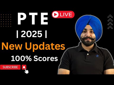 PTE live class 2025 new updates, new changes ( Gurwinder PTE )