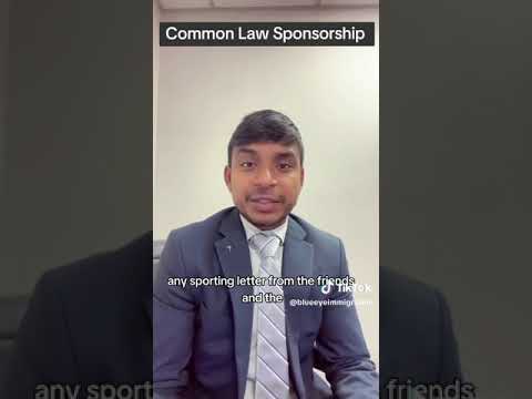 Common Law Sponsorship requirements in Canada 🇨🇦  || Blue Eye Immigration