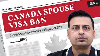 Spouse Visa Big Update | Canada Visa Updates 2024 | Rajveer Chahal