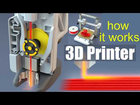 How does a 3D Printer work? (A1 by Bambu Lab)