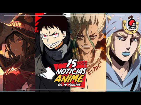 🤯 15 noticias de ANIME ÉPICAS que te dejarán SIN ALIENTO en 10 minutos