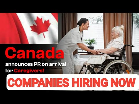 Companies in canada urgently hiring support workers| Caregivers pilot program 2025