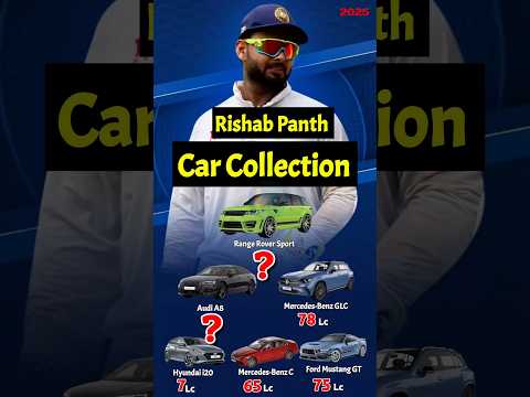 Top 10 Car Collections of Rishab Panth 2025