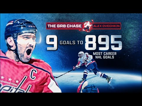 9 Goals to Go: Ovechkin continues chase to Gretzky TONIGHT