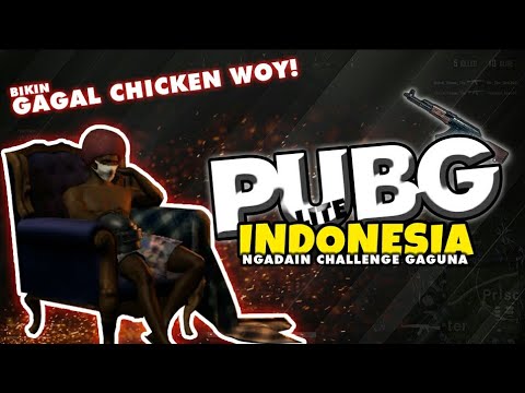 SENJATA PERTAMA WOY! GAGAL CHICKEN! || PUBG CHALLENGE