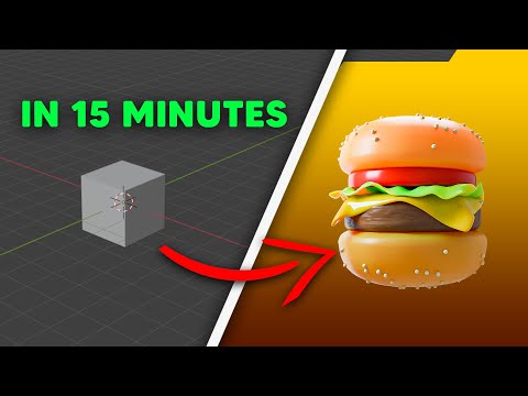 Blender 3D Beginner Tutorial - from Start to Finish