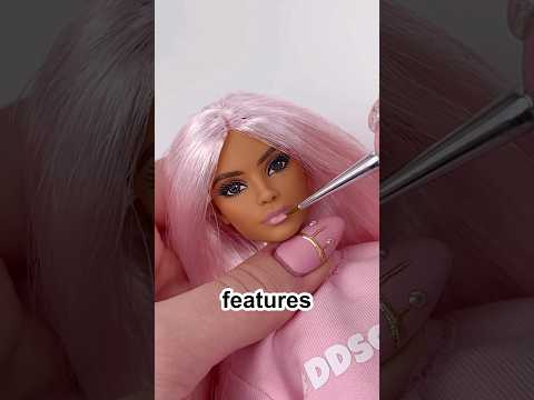 Giving Barbie Pink Hair | Doll Makeover