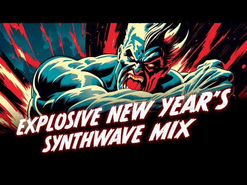 Explosive New Year's Synthwave Mix 2024 // Music inspired by 80s & 90s movies  - Royalty Free Music