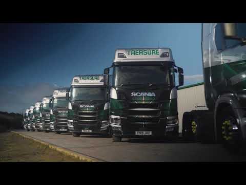 Treasure Transport Services Scania vehicles supplied by Keltruck