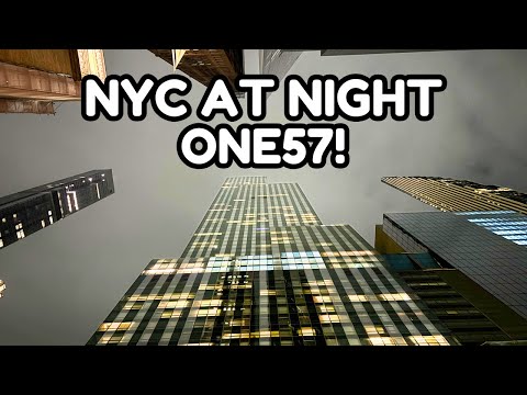 Walking One57 Billionaires Row NYC At Night! | WHAT ITS REALLY LIKE