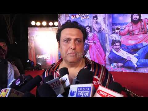 Govinda Shares Message of His Upcoming Movie Rangeela Raja