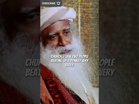 Sadhguru joke about Sunday School