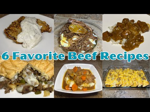 6 Favorite Beef Dinner Recipes: No Ground Beef!