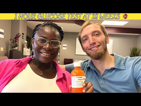 ONE HOUR Glucose Tolerance Test-How it went and Pregnancy Update