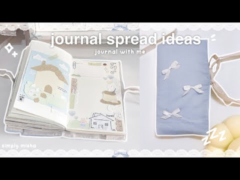 JOURNAL WITH ME 📓🐇 : 5 ways to fill your journal, beginners guide + tips, aesthetic midori b6 slim!