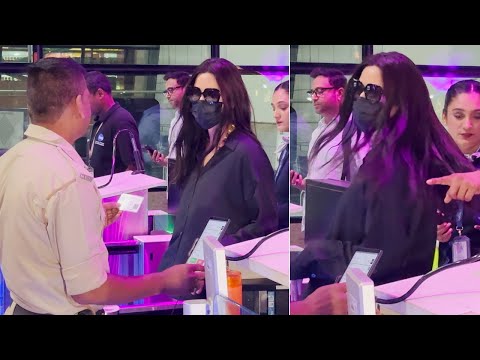 Katrina Kaif Spotted At Domestic Airport Flying From Mumbai | MS shorts