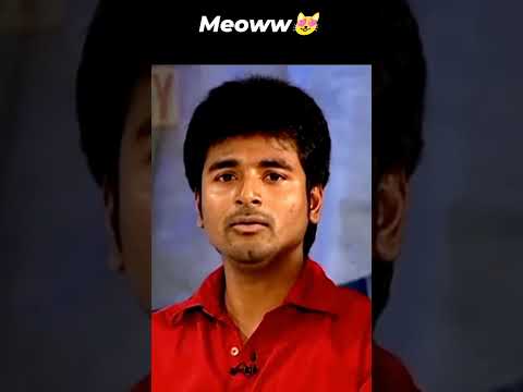 Meow😻! Siva karthikeyan😍