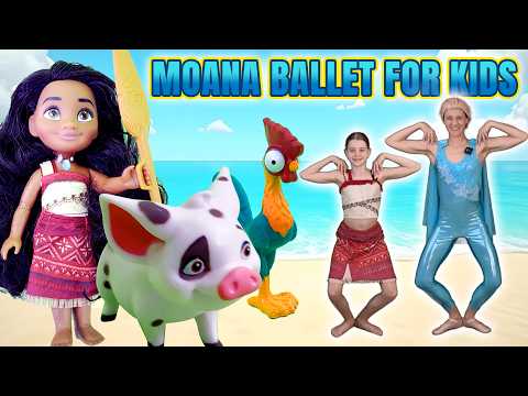 Ballet For Kids | Disney MOANA Ballet| Kids Ballet Class (Ages 3-8)