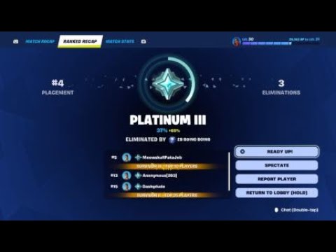 Platinum Ranked Gameplay