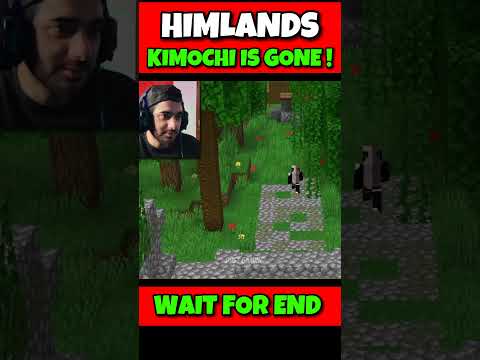 HIMLANDS KIMOCHI IS GONE ! SAD MOMENTS ! #himlands #smartypie #viral #shortvideo #minecraft