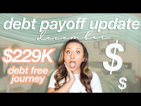 DEBT PAYOFF UPDATE DECEMBER 2021 | my debt free journey