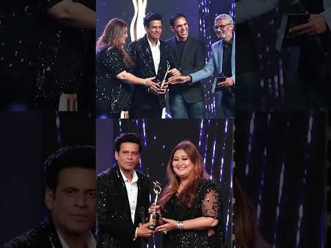 Manoj Bajpayee for winning the Iconic Gold Awards in Best Actor For Sirf Ek Banda Kaafi Hain - OTT