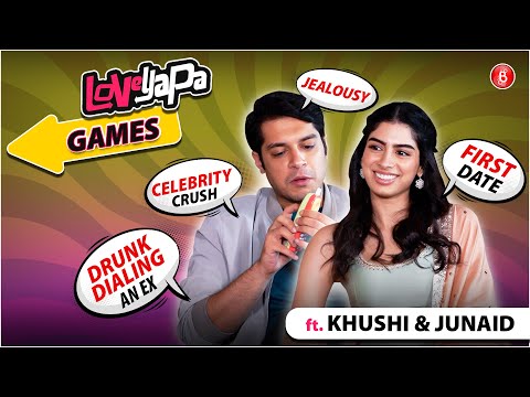 Khushi Kapoor-Junaid Khan play LOVE games; talk about exes, breakups, exchanging phones, dating life