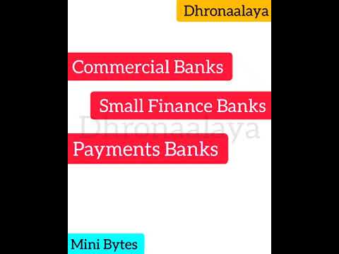 Types of Banks in India || Dhronaalaya || Tamil