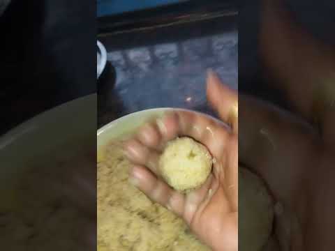 🌙chand Mubarak Rava unede(suji ladoo) #ytshort#sweets #explore#trending#food#vira#shortsviral#share