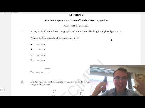 LAST Minute Multiple Choice Practice A Level Physics