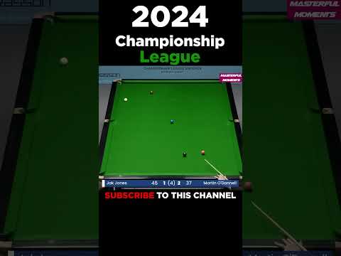 Jaw Dropping Snooker Shots of 2024 Championship League