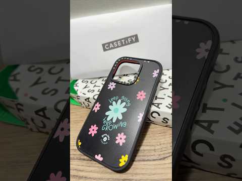 Casetify iPhone 15 Pro Case unboxing #iphone #casetify