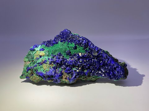 Azurite and Malachite Minerals and Crystals, Rocks and Minerals, Mineral Specimen from China