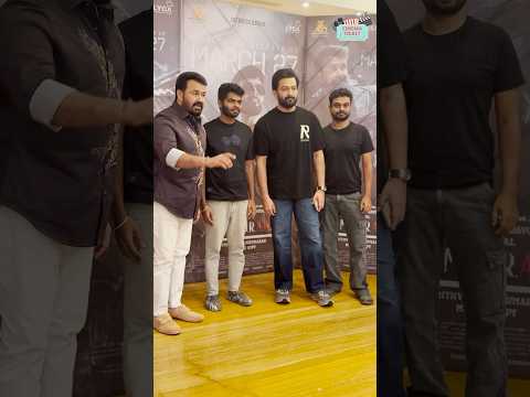 We met the Malayalam Superstars Mohanlal and Prithviraj ❤️‍🔥🔥