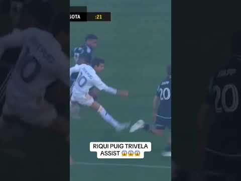 This assist from Ruqui Puig 🔥 (via MLS on Apple TV)