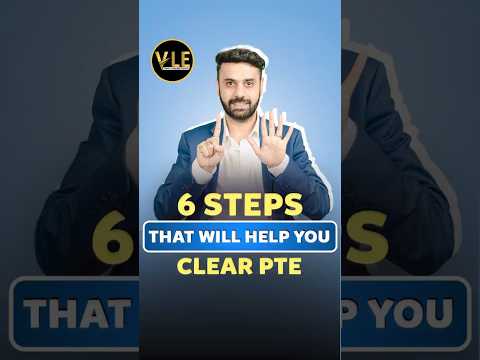 6 Steps that Will Help You Clear PTE! #pte #shorts