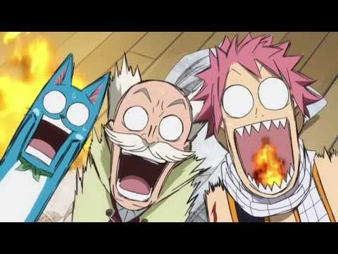 Fairy Tail - Natsu breaks Erza out