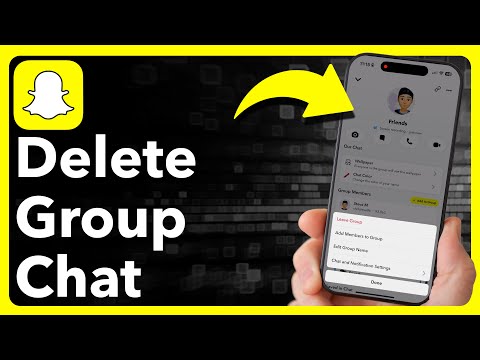 How To Delete Group Chat In Snapchat