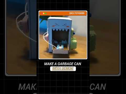 Have any ideas to create an intelligent garbage can project? 🧐#dfrobot  #diy  #bosonkit #foryou