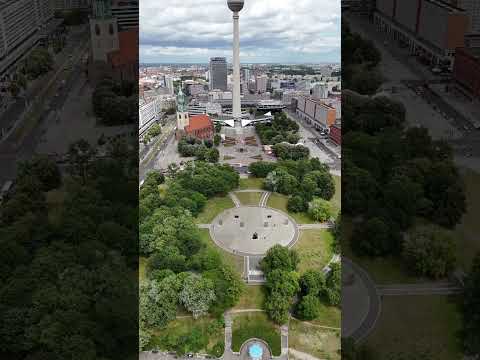 Television Tower Berlin #djimini4pro #dronefootage #travel #berlin #tvtower #berlintvtower #germany