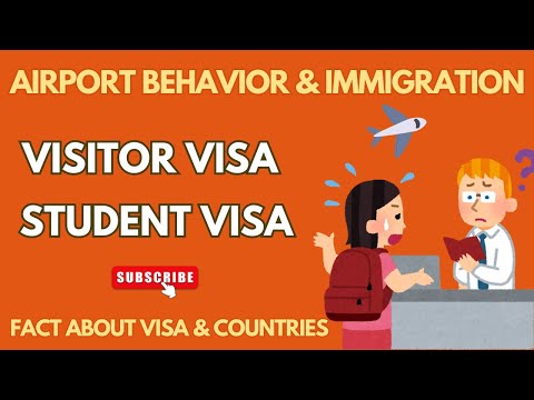 HOW TO CLEAR IMMIGRATION l TIPS FOR IMMIGRATION PROCESS & AIRPORT BEHAVIOR l STUDENT & VISITOR VISA